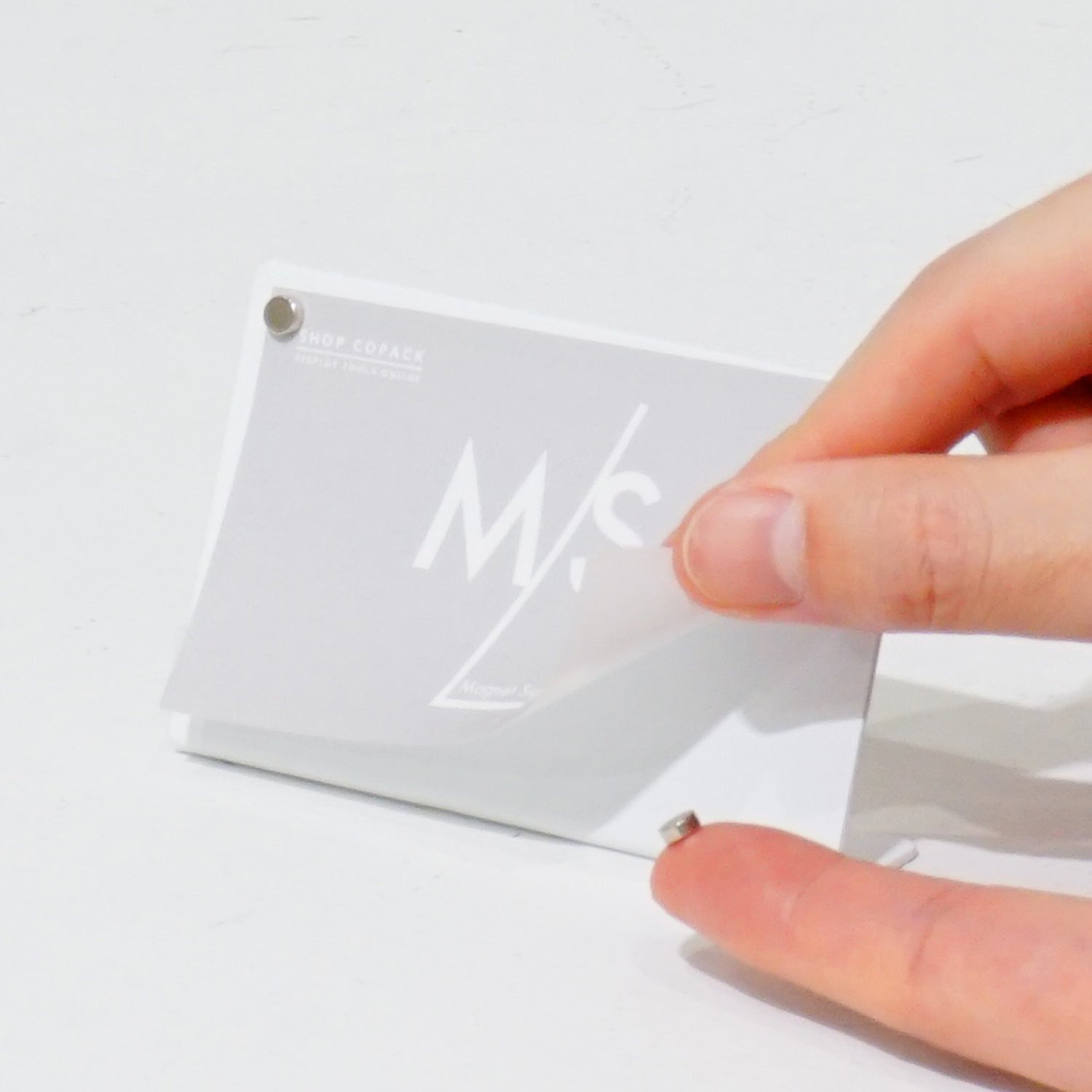 卓上ポップスタンド名刺横サイズ MS97WH