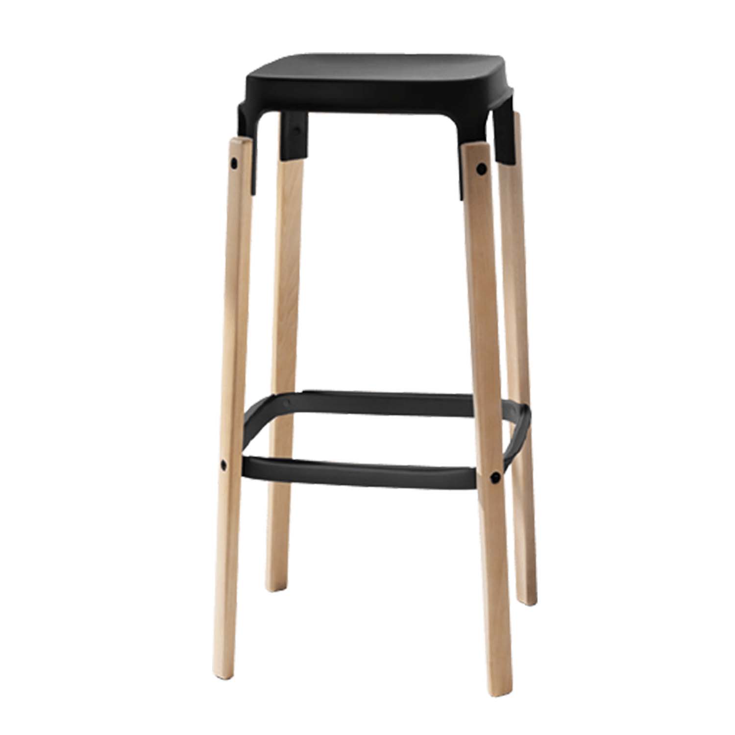 MAGIS マジス スティールウッド スツール SH68 ナチュラルxホワイトf Steelwood Stool sh68 / MAGIS｜おしゃれな什器の企画・製造